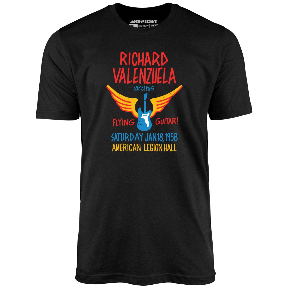 Richard Valenzuela and His Flying Guitar - Unisex T-Shirt