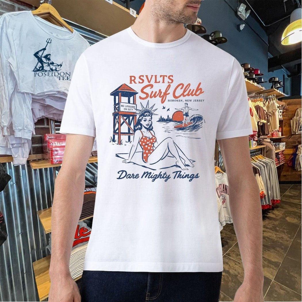 Rsvlts Surf Club Dare Mighty Things T-shirt