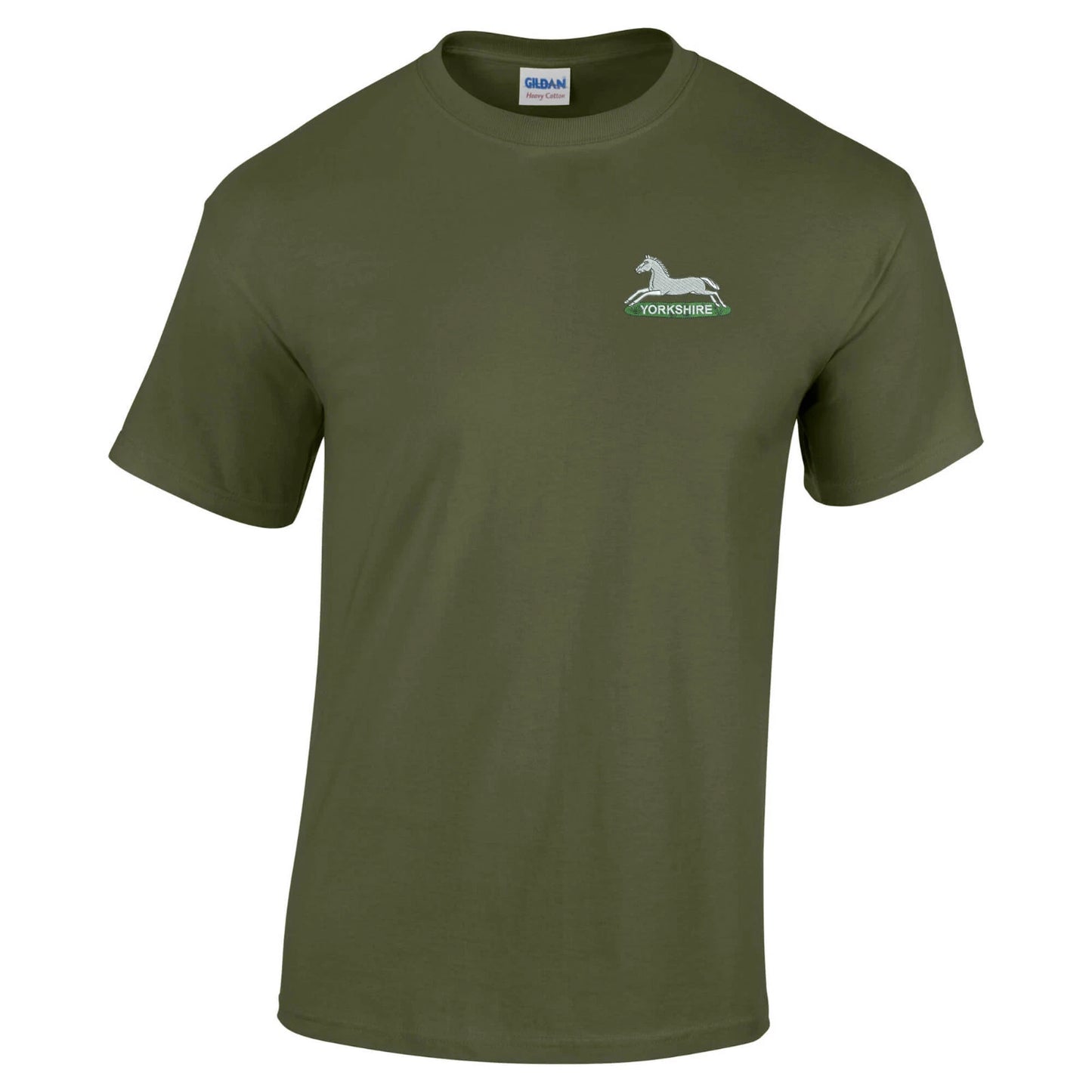 OFFICIAL Prince of Wales's Own Regiment of Yorkshire Embroidered T-Shirt