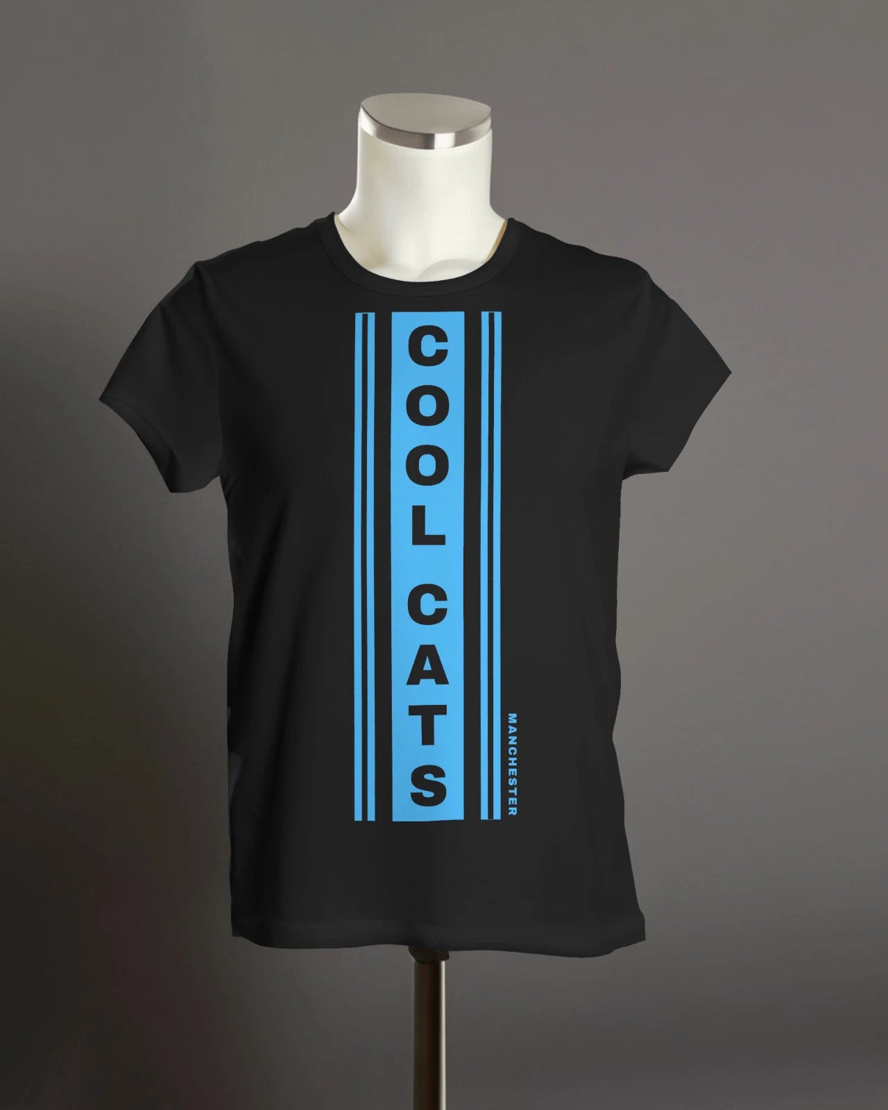 COOL CATS Manchester T-Shirt | Manchester Hooligan Moss Side Blues Guvnors Moon