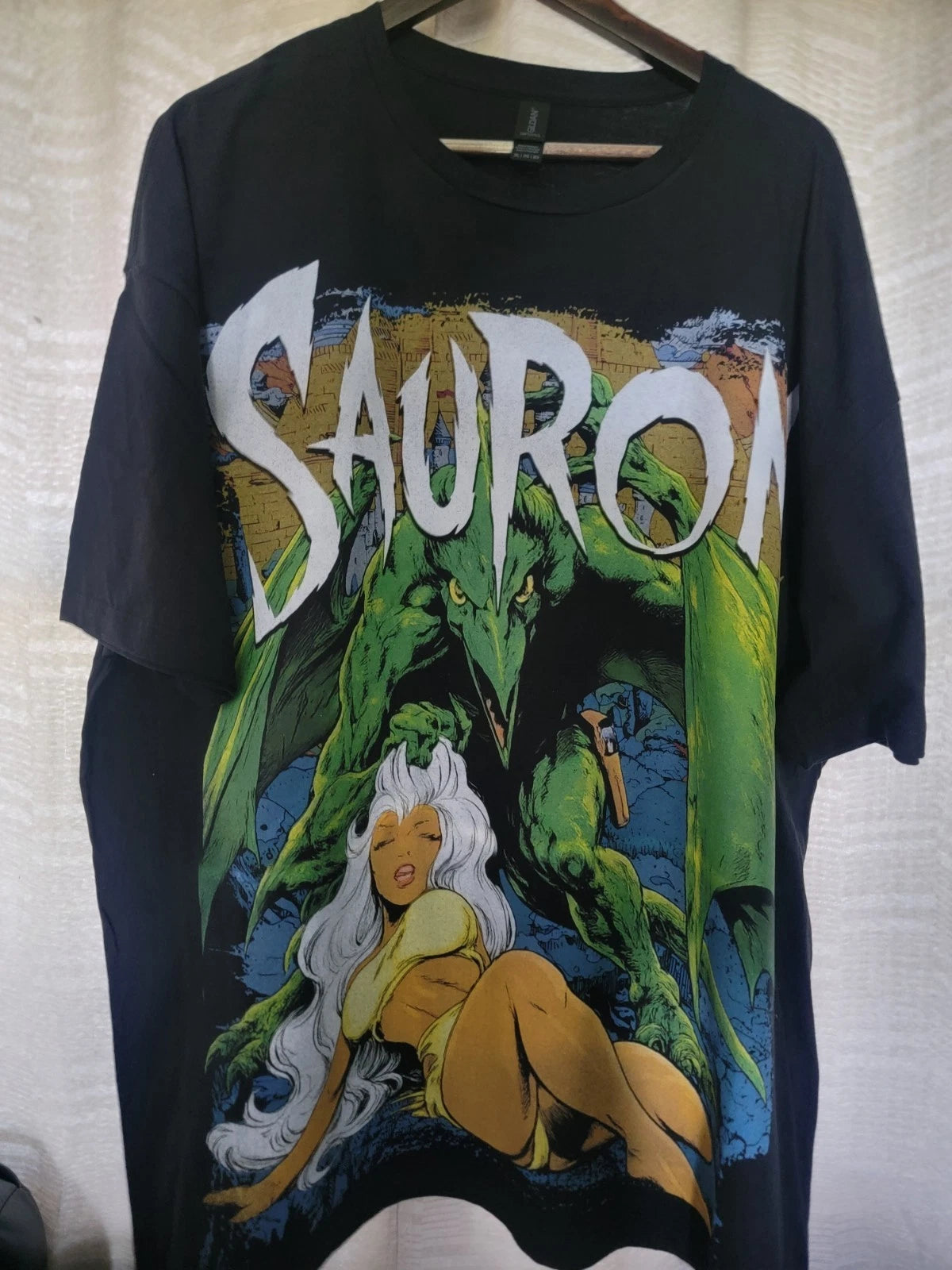 SAURON STORM BADLANDS ON A SHAKA HEAVYWEIGHT GARMET SHIRT "MODERN"