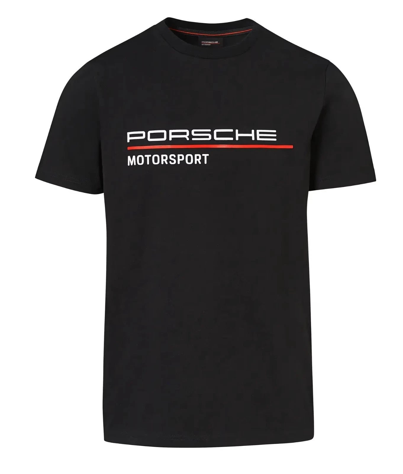 Porsche Motorsport T-shirt Black DDP (NO US CUSTOMS FEE)