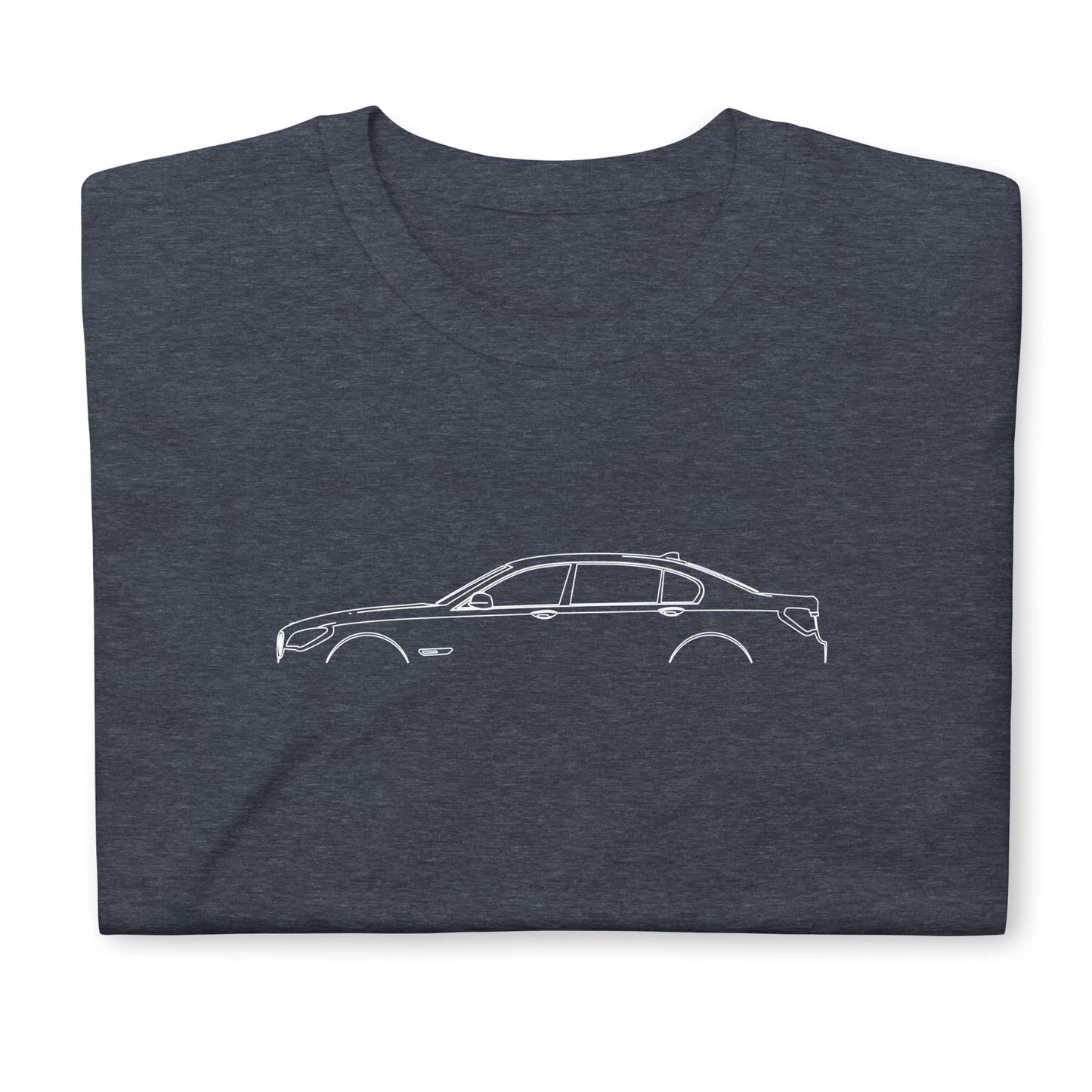 Softstyle T-Shirt For BMW 7 Series F01 2008-2015 Car Owners Gift Tee Shirt