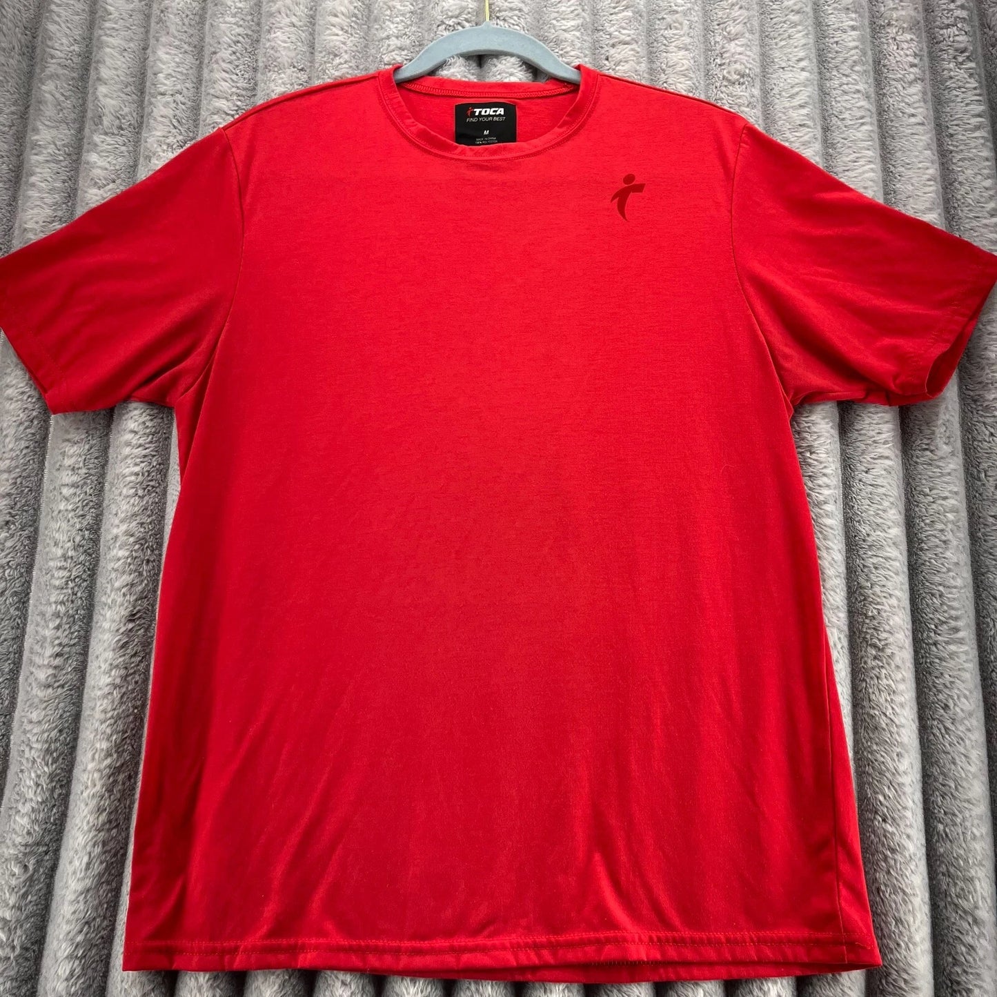 TOCA Soccer Red Tee Shirt Size M FIND YOUR BEST Toca Logo Print Soccer Mom