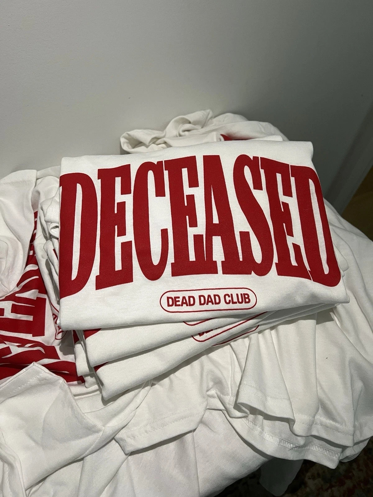 Custom Deceased Dad Dead Dad Club Shirts