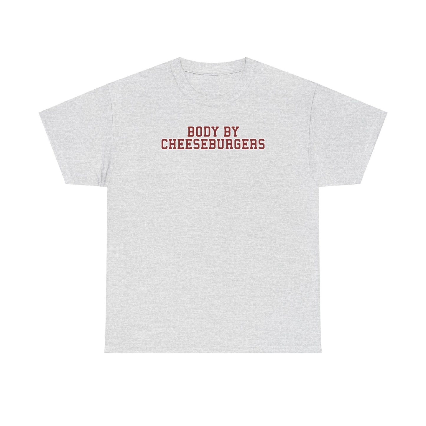 Cheeseburger Shirt Gifts Tshirt Tee Crew Neck Short Sleeve