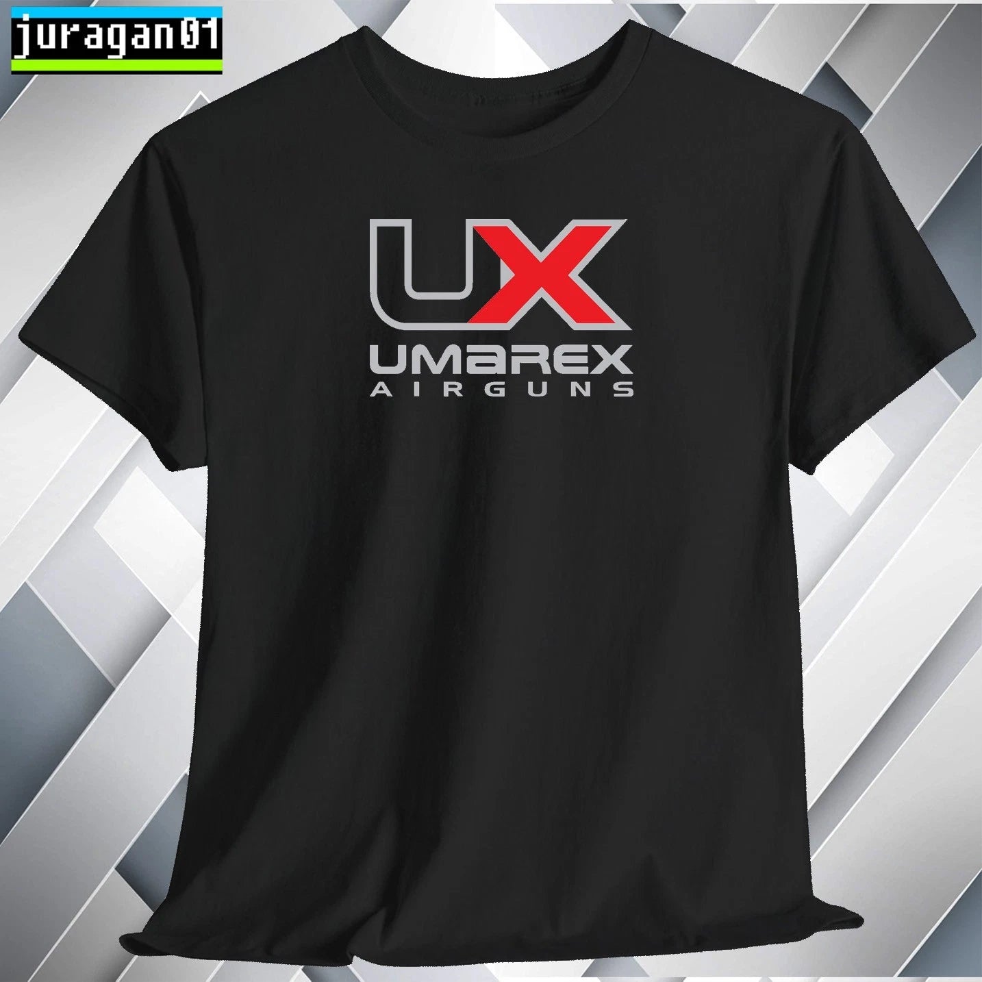 Umarex USA Airguns Shirt Logo Black/Gray/Blue/Red/White S to 5XL Made in USA
