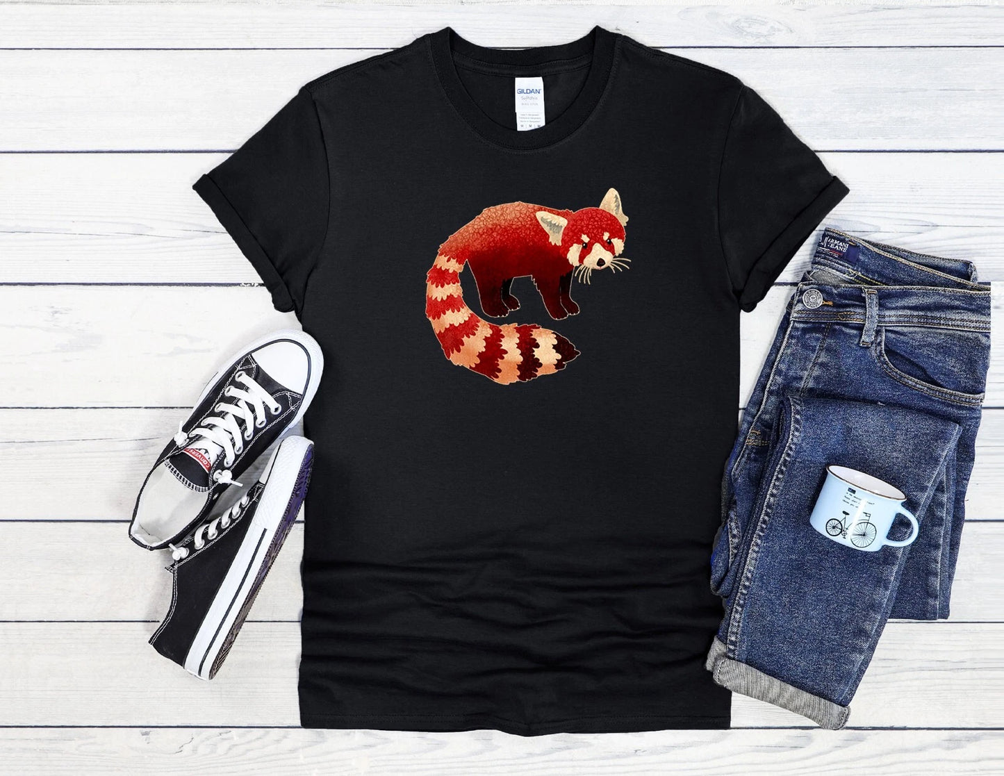 Red Panda T-Shirt Cute Animal Cool Men Women Unisex Shirt Hoodie Baseball 4114
