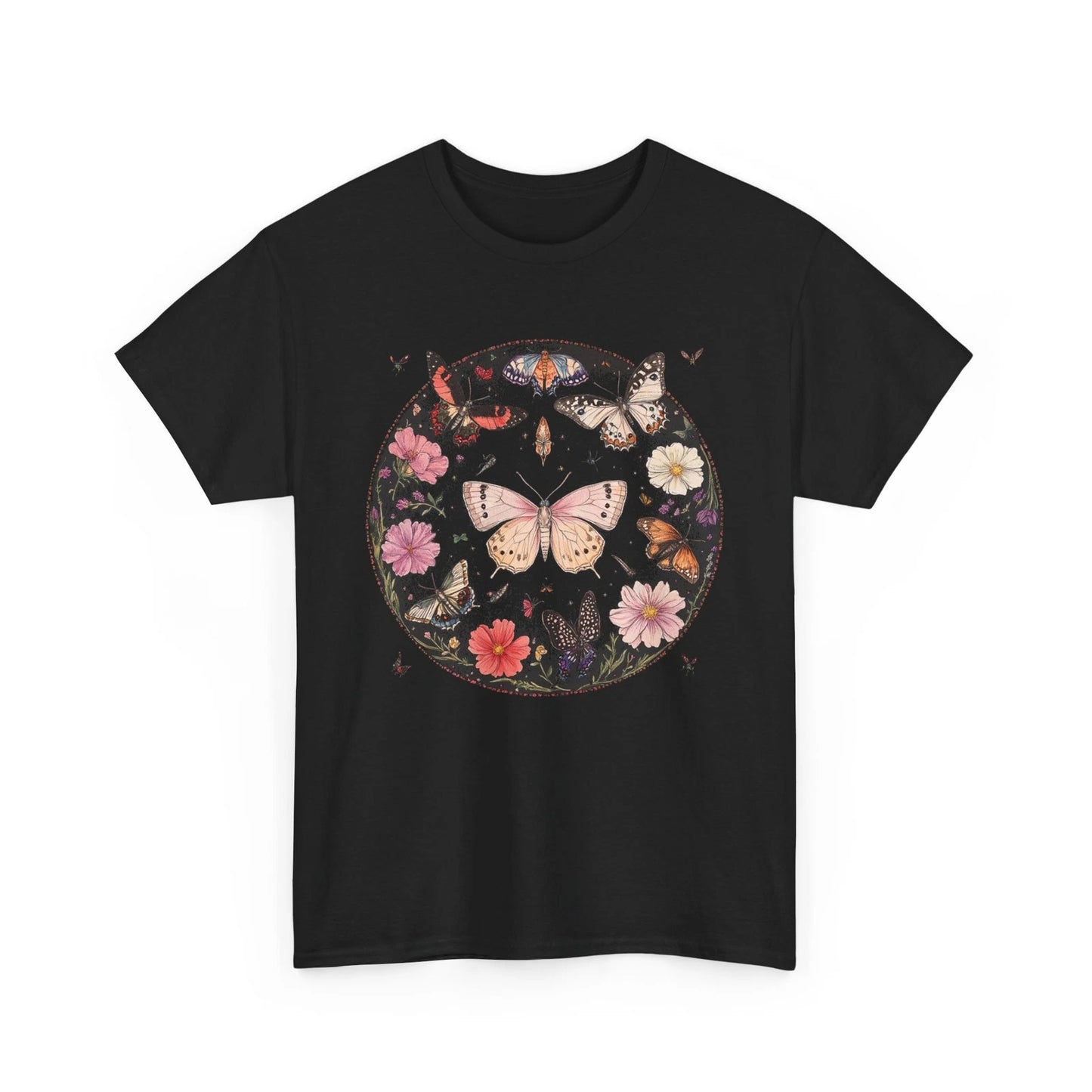 Butterfly T-Shirt Graphic Tee for Men and Women | Fashionable Trendy Print