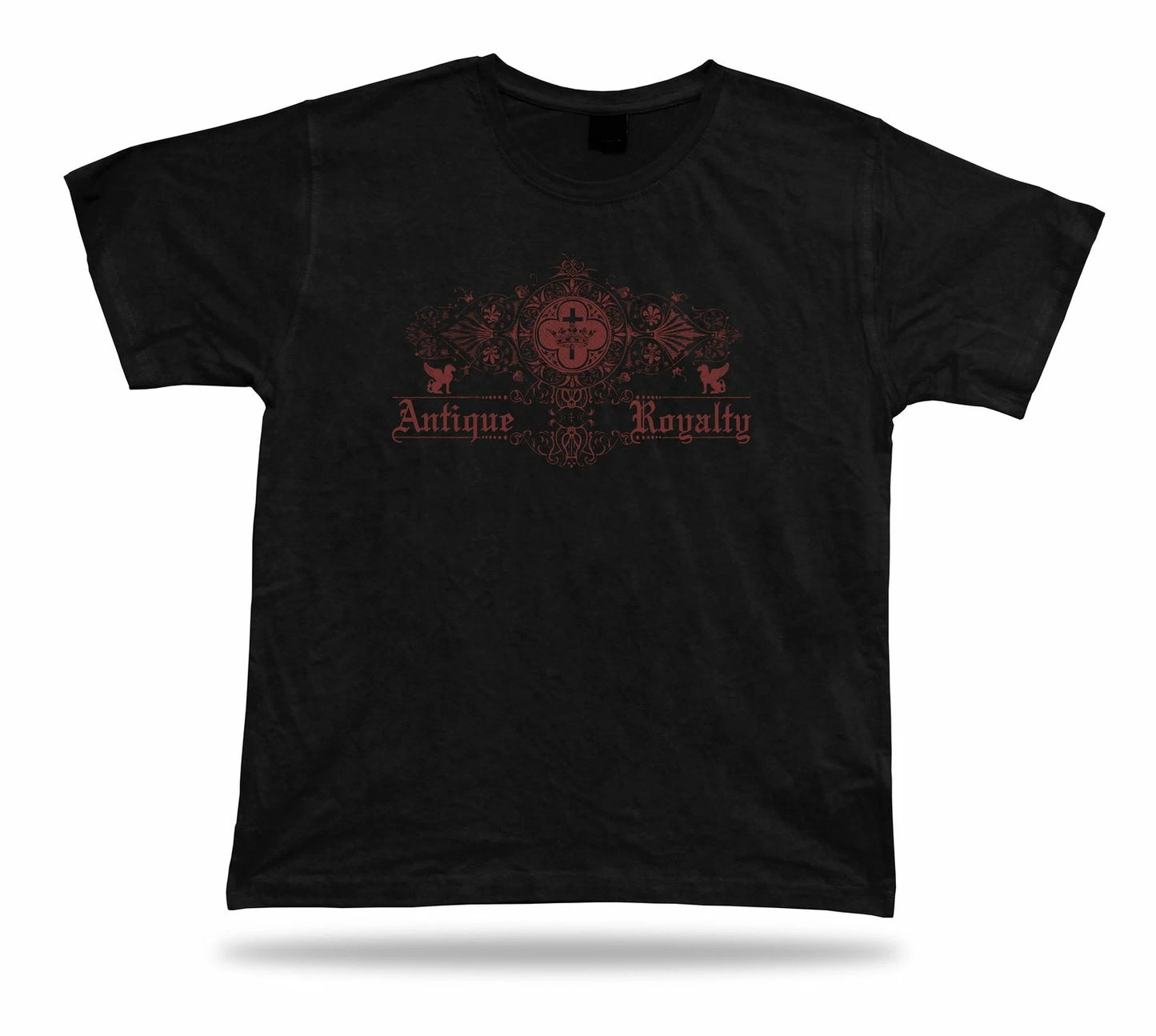 Tshirt Tee Shirt Birthday Gift Idea Antique Royalty Insignia Stylish Crown Class