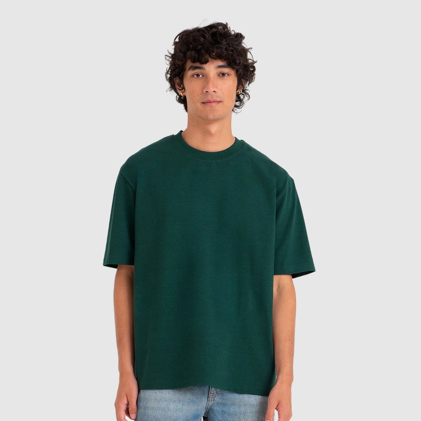 Awdis Ecologie Arrow Recycled Heavy Oversize T-Shirt Plain Oversized Fit Tee Top