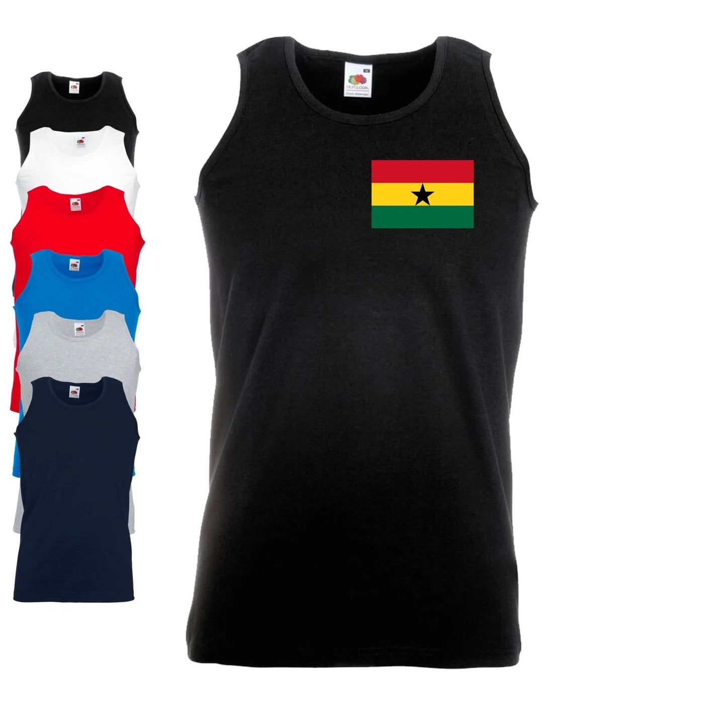 Ghana Flag vest | Football 2026 | Finals | Black Stars