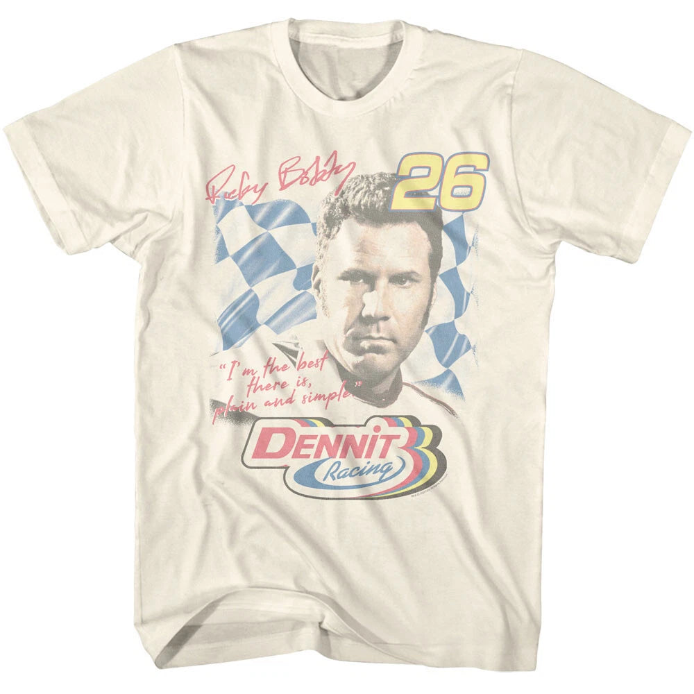 Talladega Nights Ricky Bobby I'm The Best There Is Plain & Simple Men's T Shirt