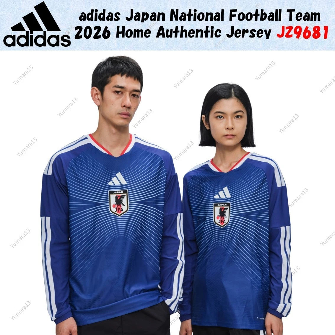 adidas Japan National Football Team 2026 Home Authentic Jersey JZ9681 Japan Size