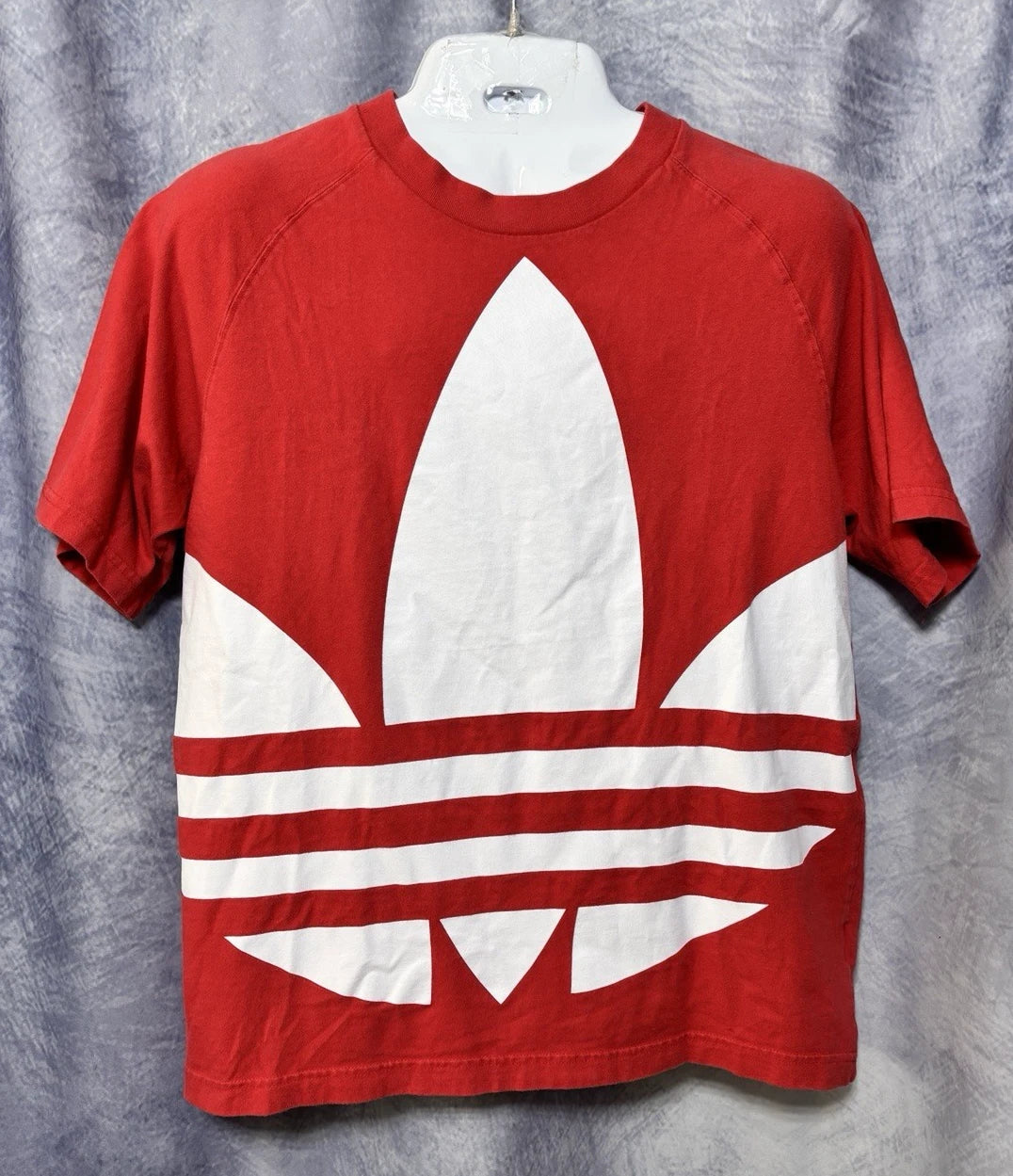 Adidas Big Trefoil Boxy Short Sleeve Shirt- Men's Medium