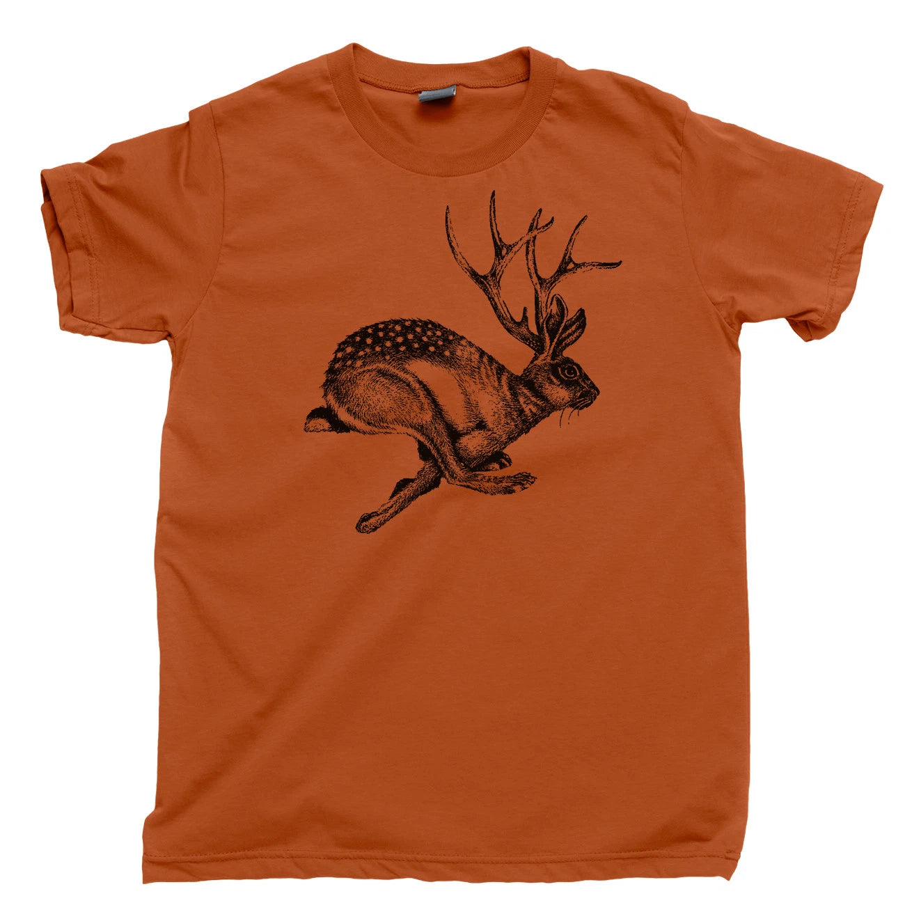 Jackrabbit Unicorn Horn T Shirt Hare Mythical Spirit Animal Cryptid Area 51 Tee