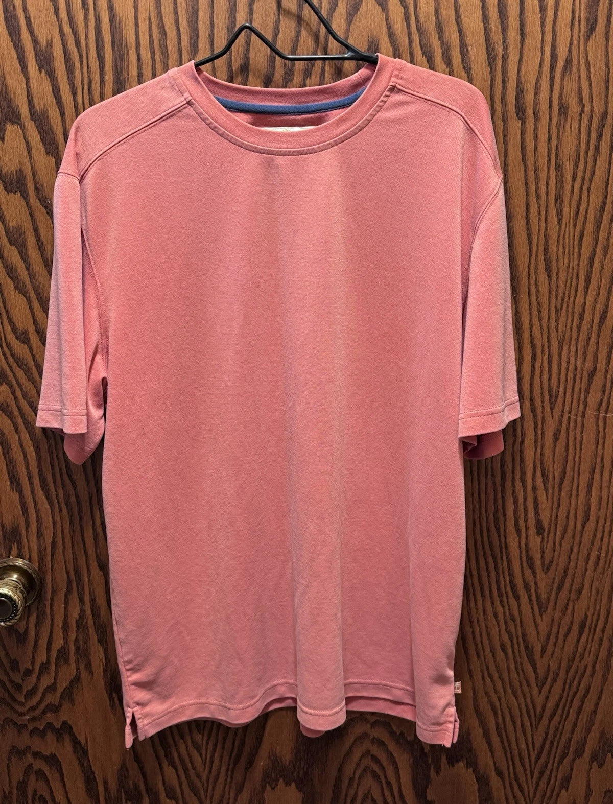 Tommy Bahama - Men's- Orange Knit Short Sleeve T-Shirt - wrinkle free and soft!