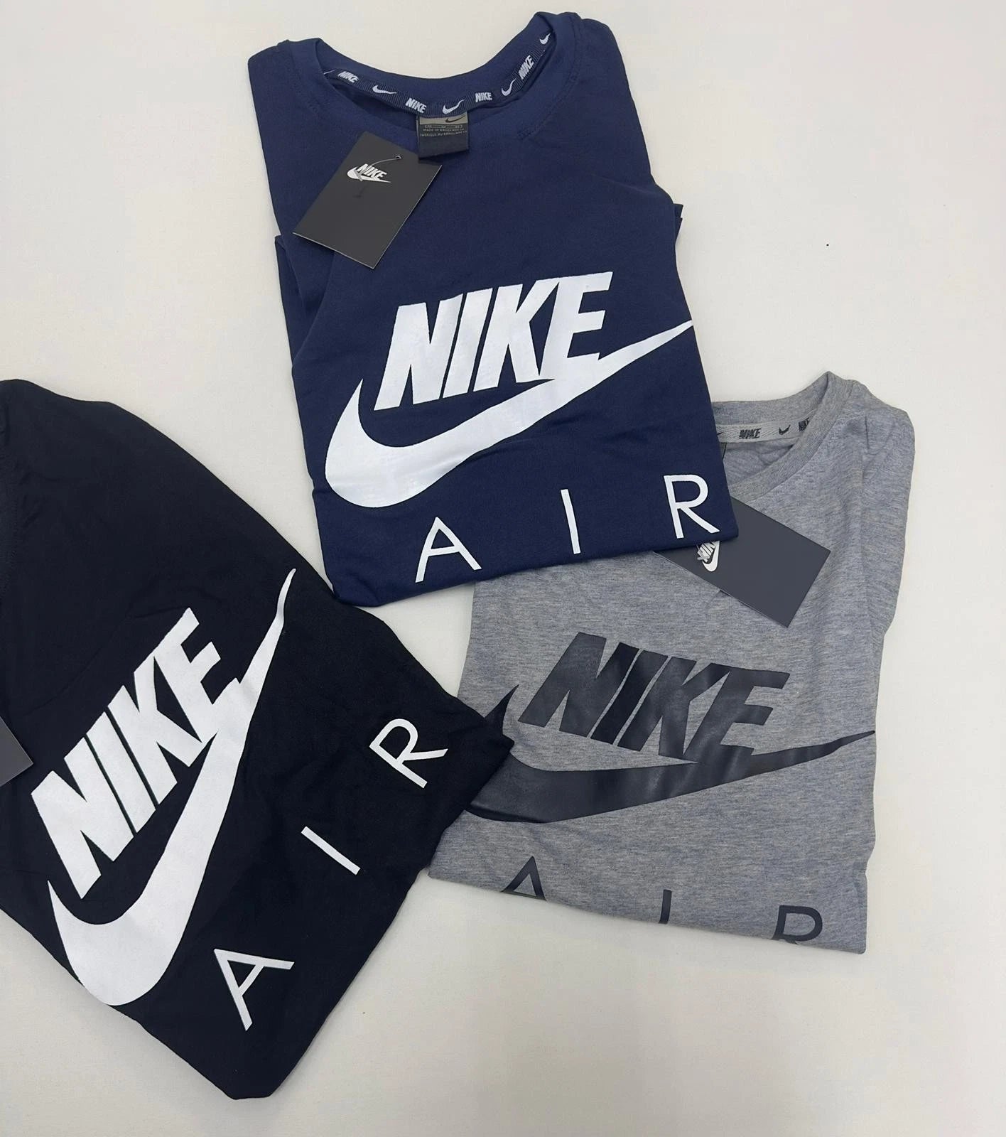 Nike Air MensT-Shirt Crew Neck Casual Sportswear 100% Cotton