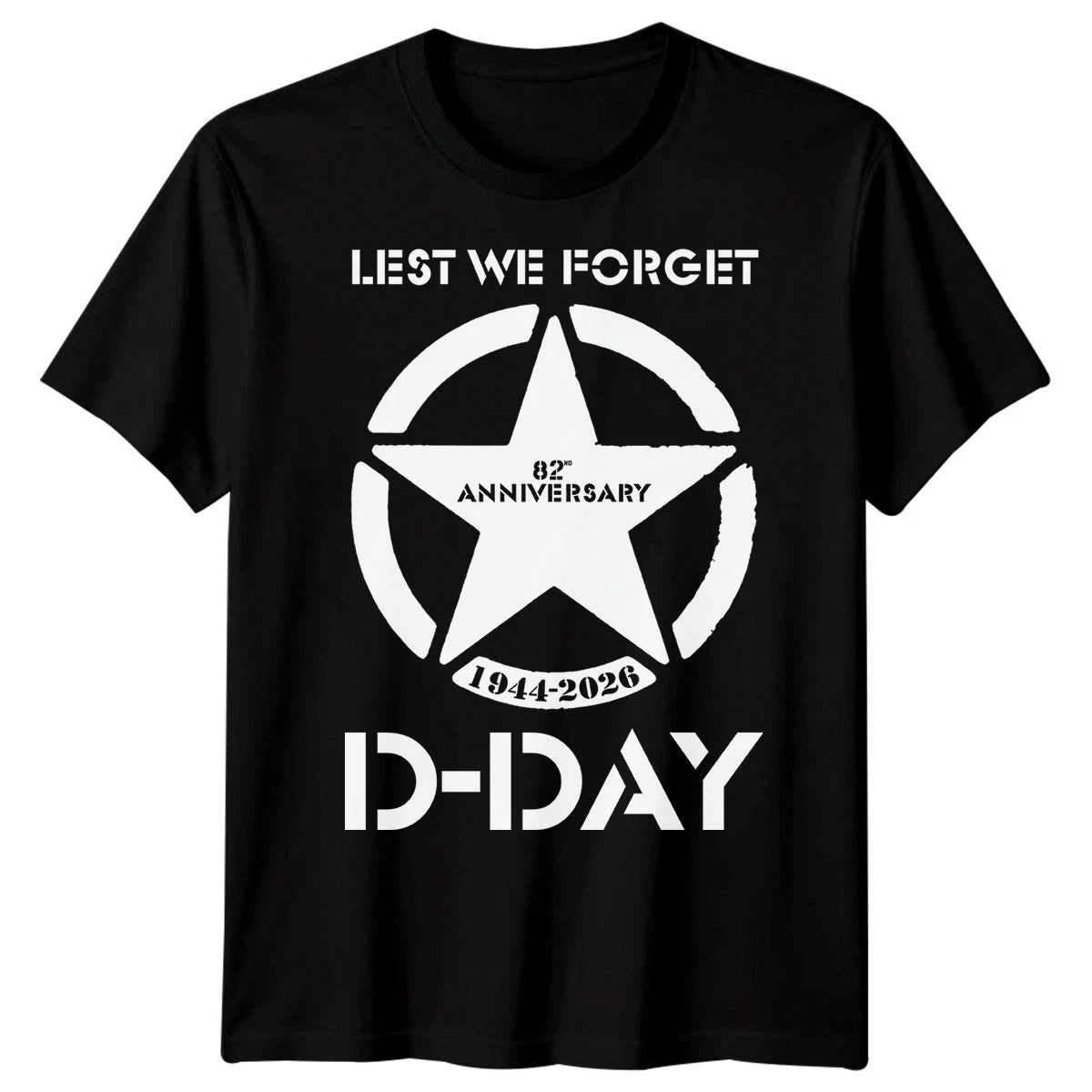 Family Star D-Day T-Shirt Tee 1944 World War II Normandy Military History #DD