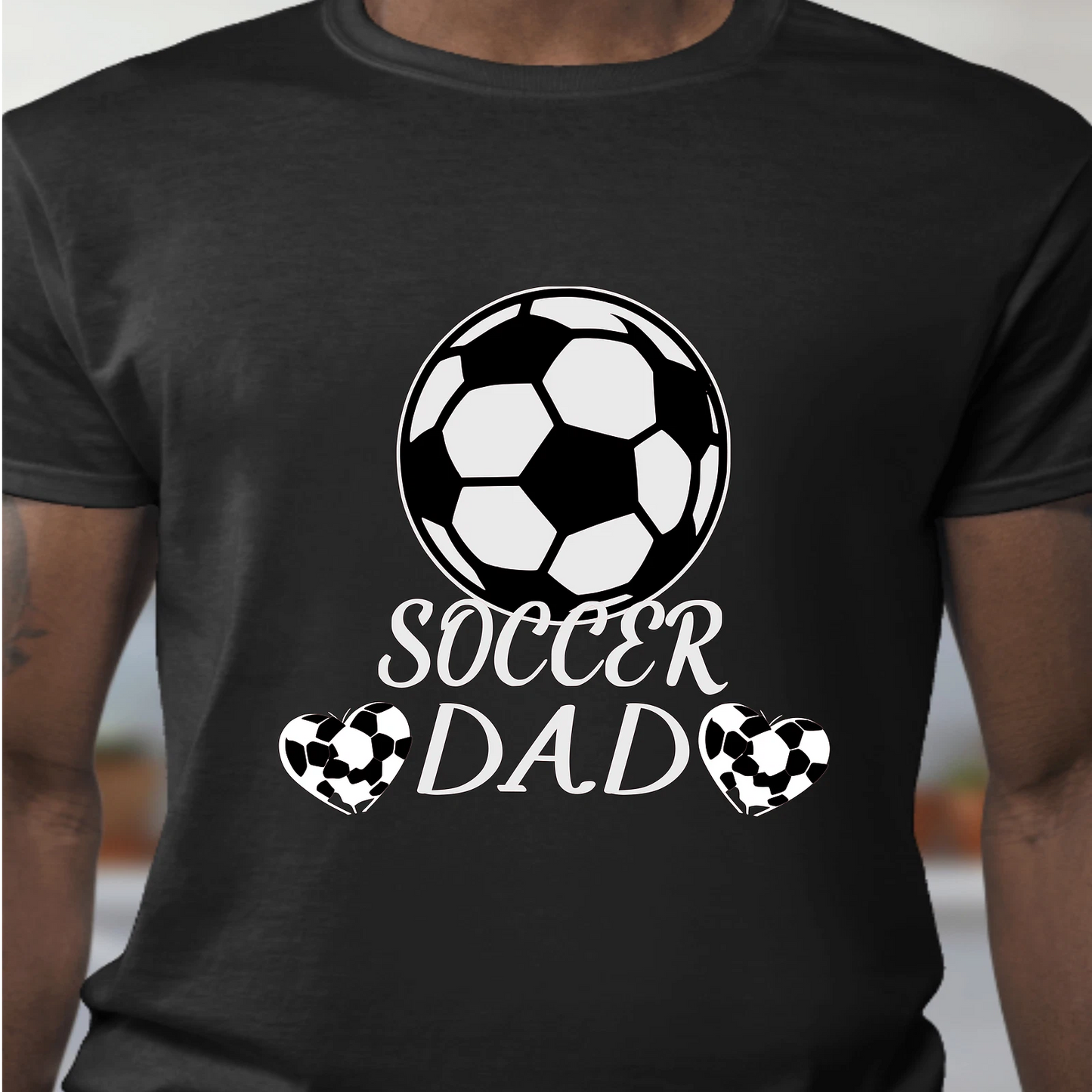 Soccer Dad T-Shirt, Sports Fathers Tee, Youth Soccer Games Gift, Unisex Shirt,