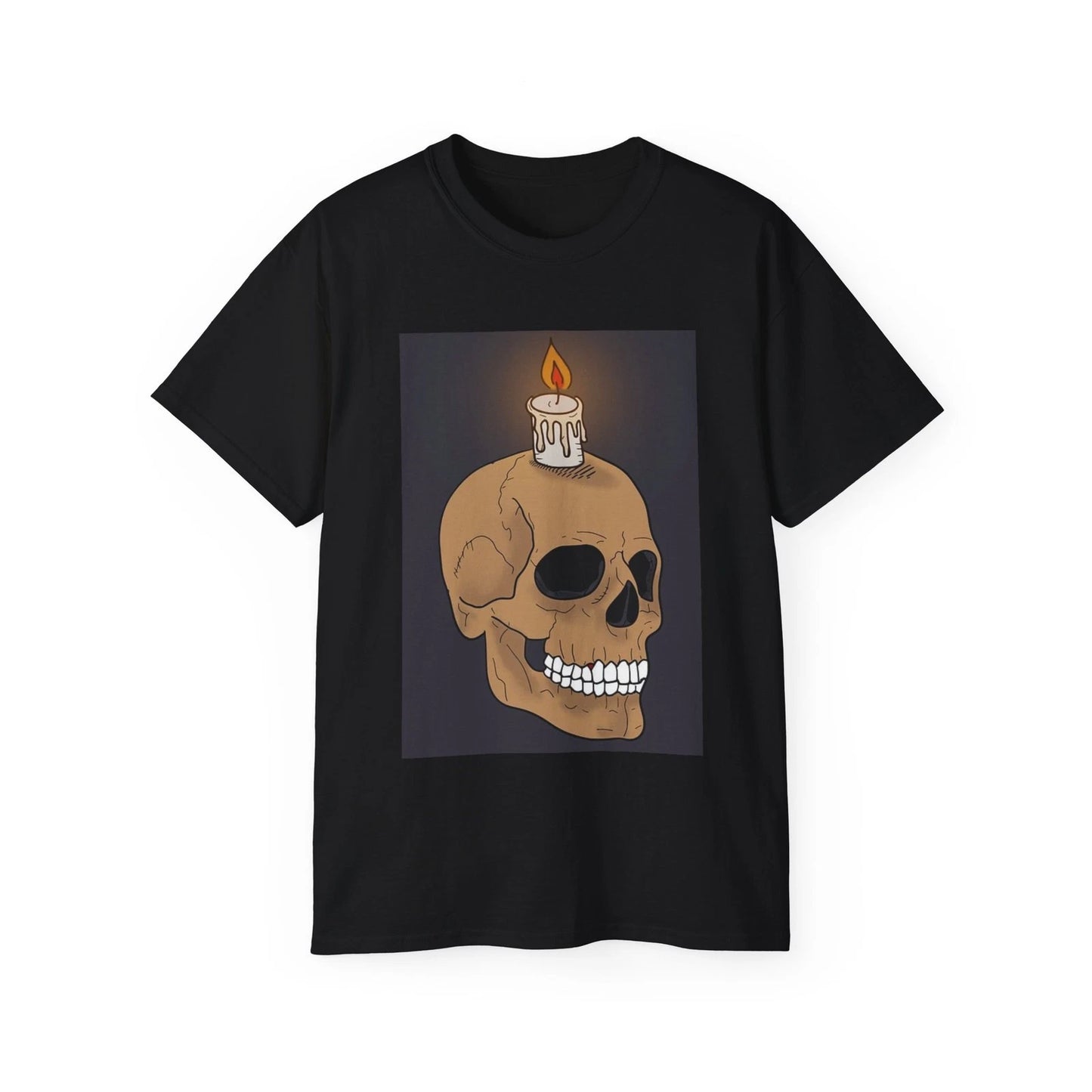 Skull Candle Skull Candle Light Fantasy | Custom Graphic T-Shirt
