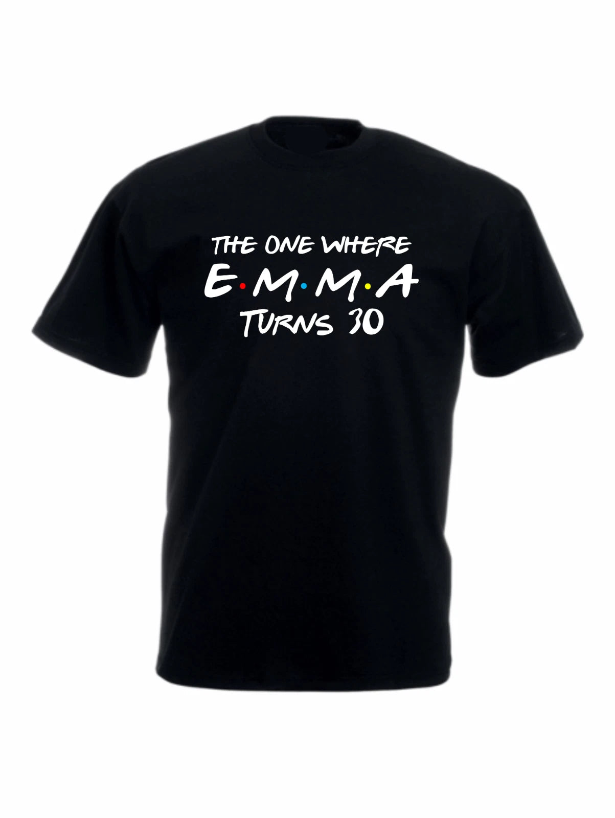Custom Birthday T-Shirt, The One Where I Add Custom Name and Text, Birthday Tees
