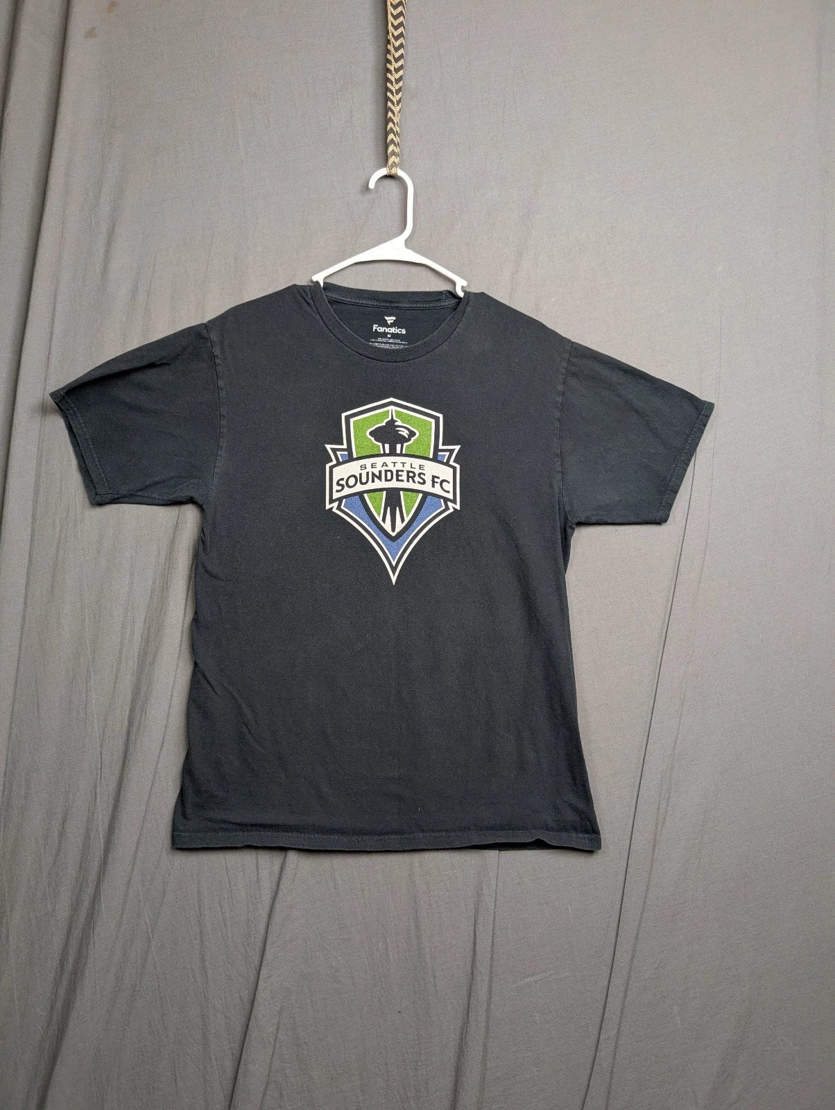 Fanatic Seattle Sounders Short Sleeve T Shirt Size Medium