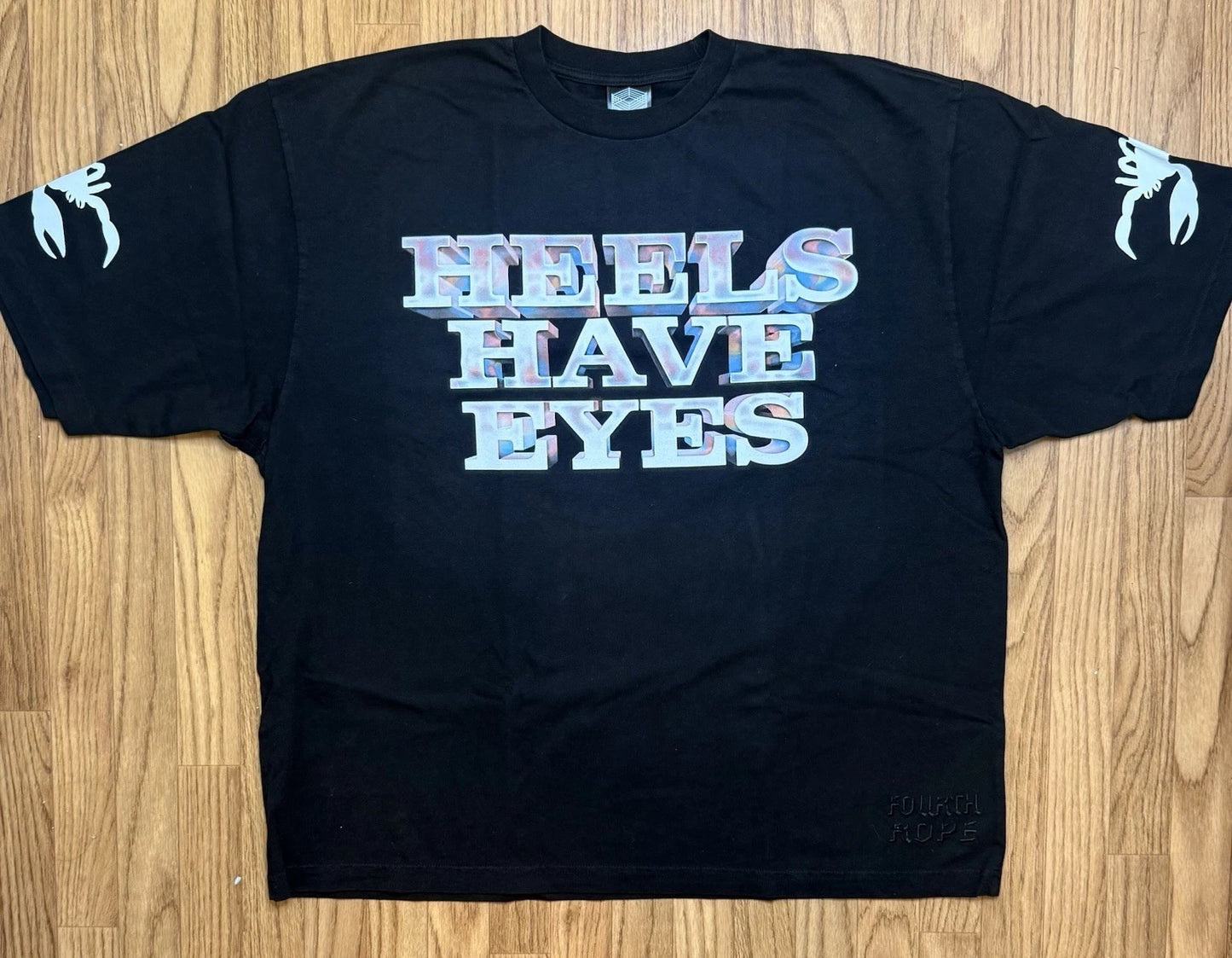 Westside Gunn Fourth Rope Heels Have Eyes Oversized Tee Black Large Rare