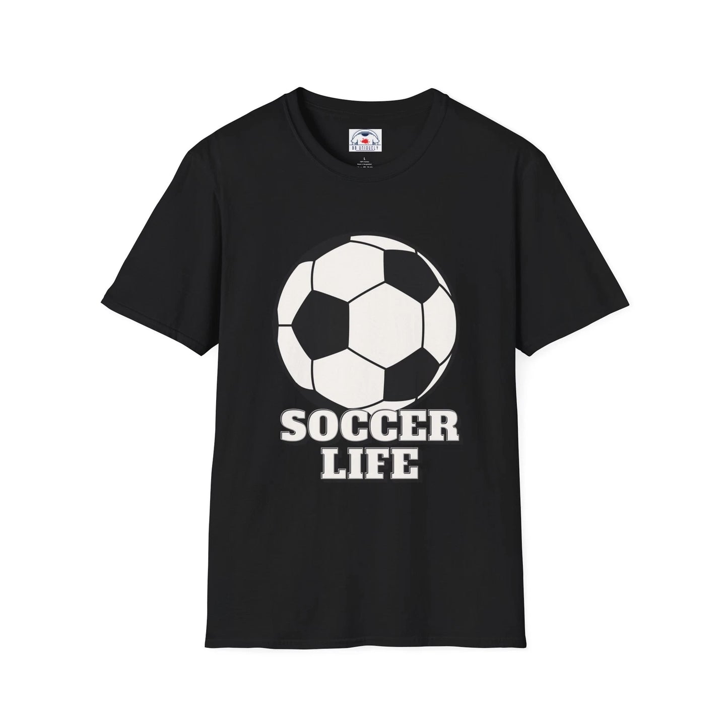 Soccer Life T-Shirt, Sports Tee Gift for Soccer Lovers, Unisex Soccer Shirt,