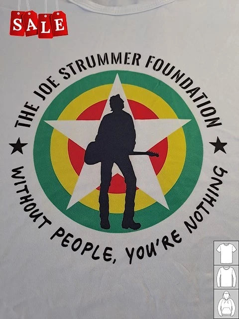 New Joe Strummer Foundation THE CLASH Christmas Gift Unisex S-5XL Shirt UH1884
