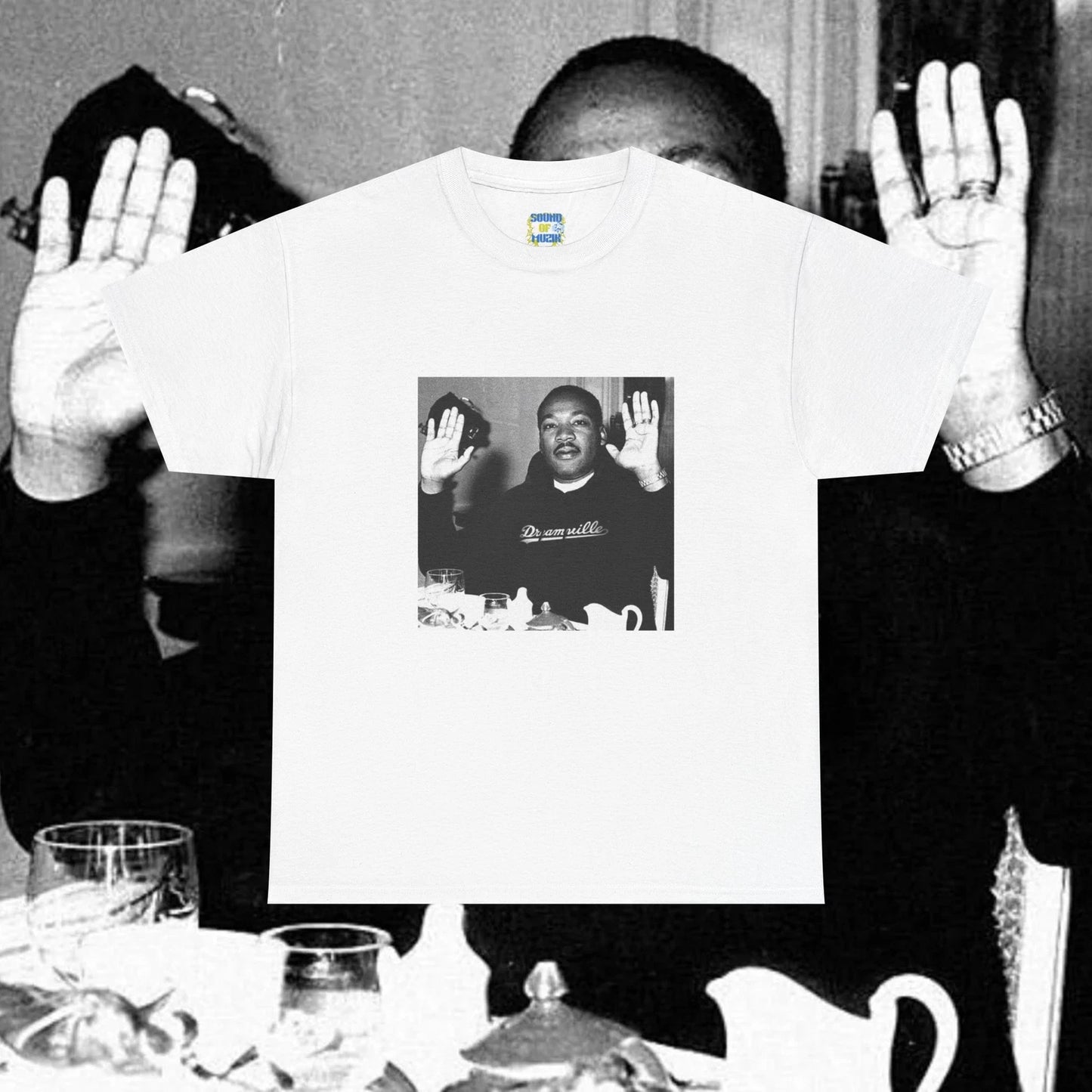 DREAMVILLE J COLE Vintage T-Shirt, MLK Would've been on Dreamville hip hop merch