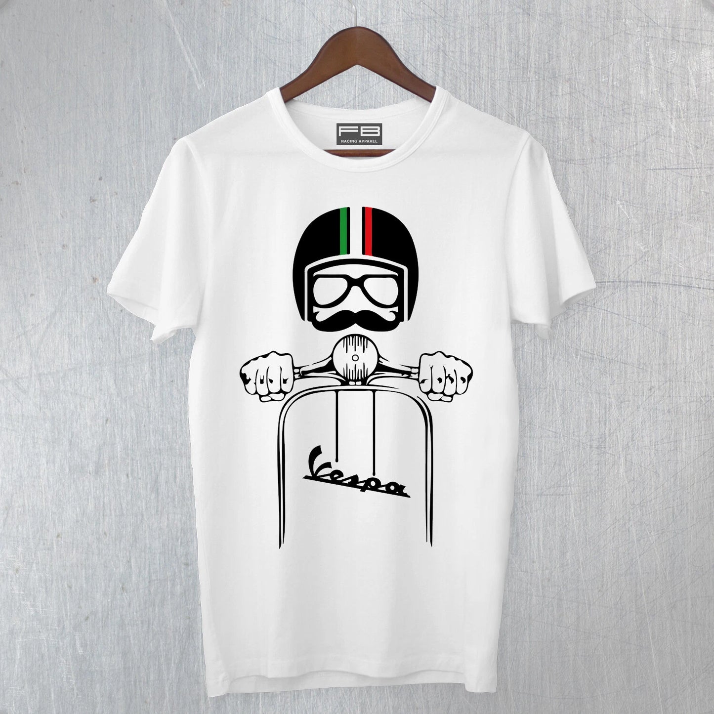 Vespa Piaggio Italian Style Vintage La Dolce Vita Fashion Drive T-Shirt