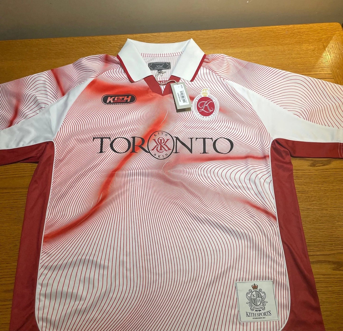 Rare Brand New Kith Toronto Soccer Jersey Size Large
