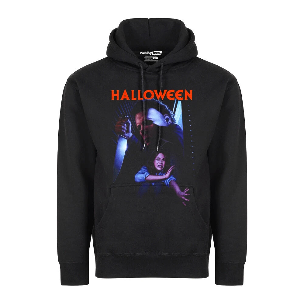 Halloween Mike Laurie Myers Terror Horror Graphic Hoodie Sweater