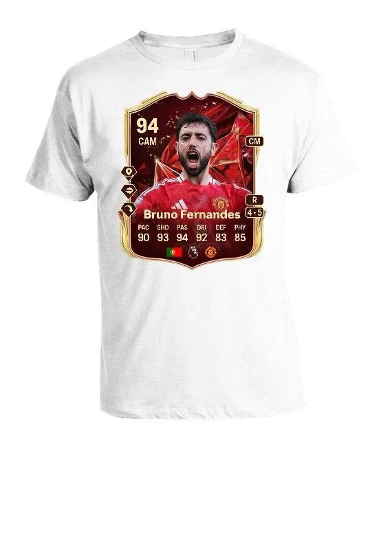 Bruno Fernandes T-Shirt Adult & Kids sizes available