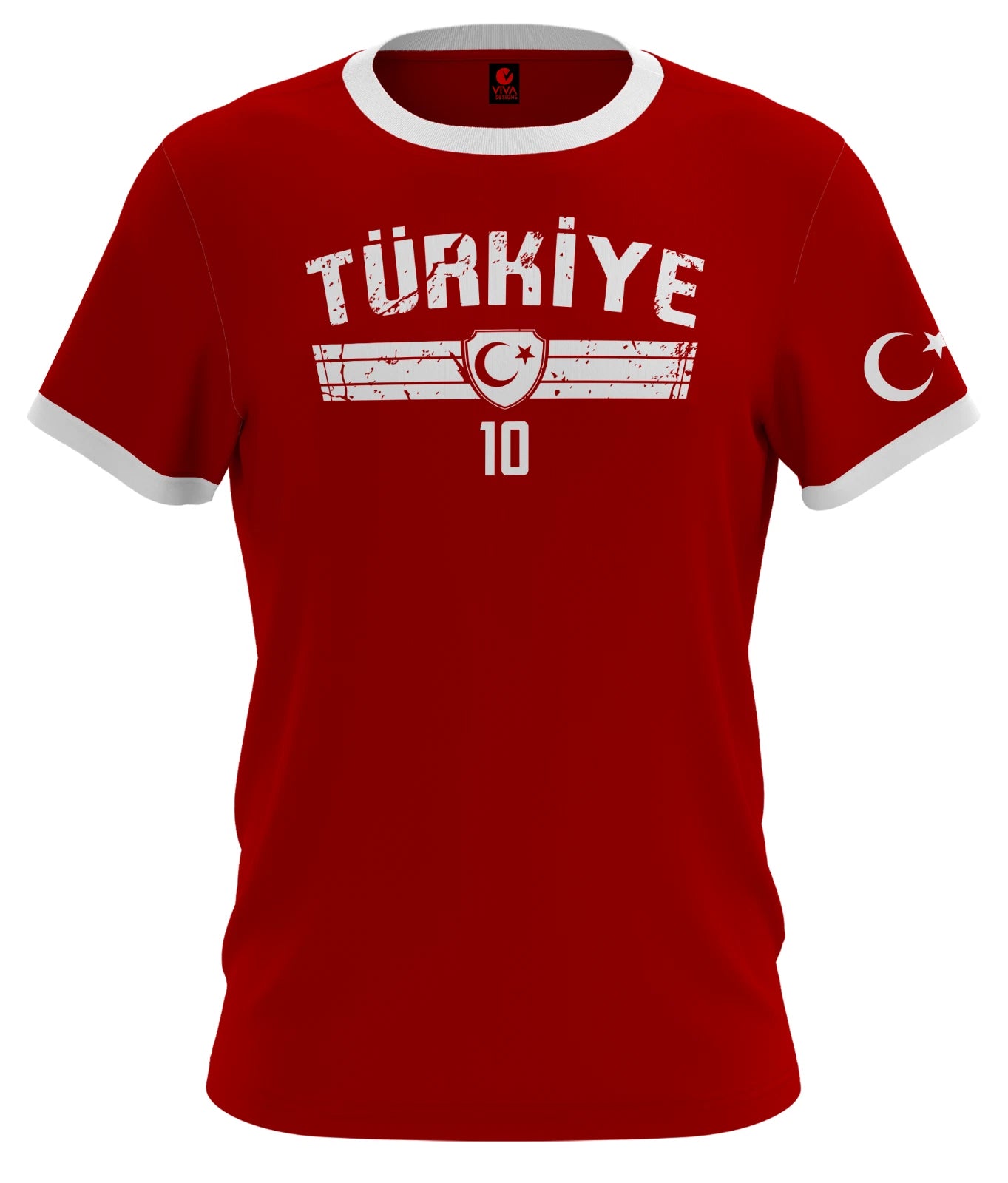 Turkey T-Shirt Ayyıldız Crescent Moon Star Mens Womens Türkiye Fan Shirt Football World Cup