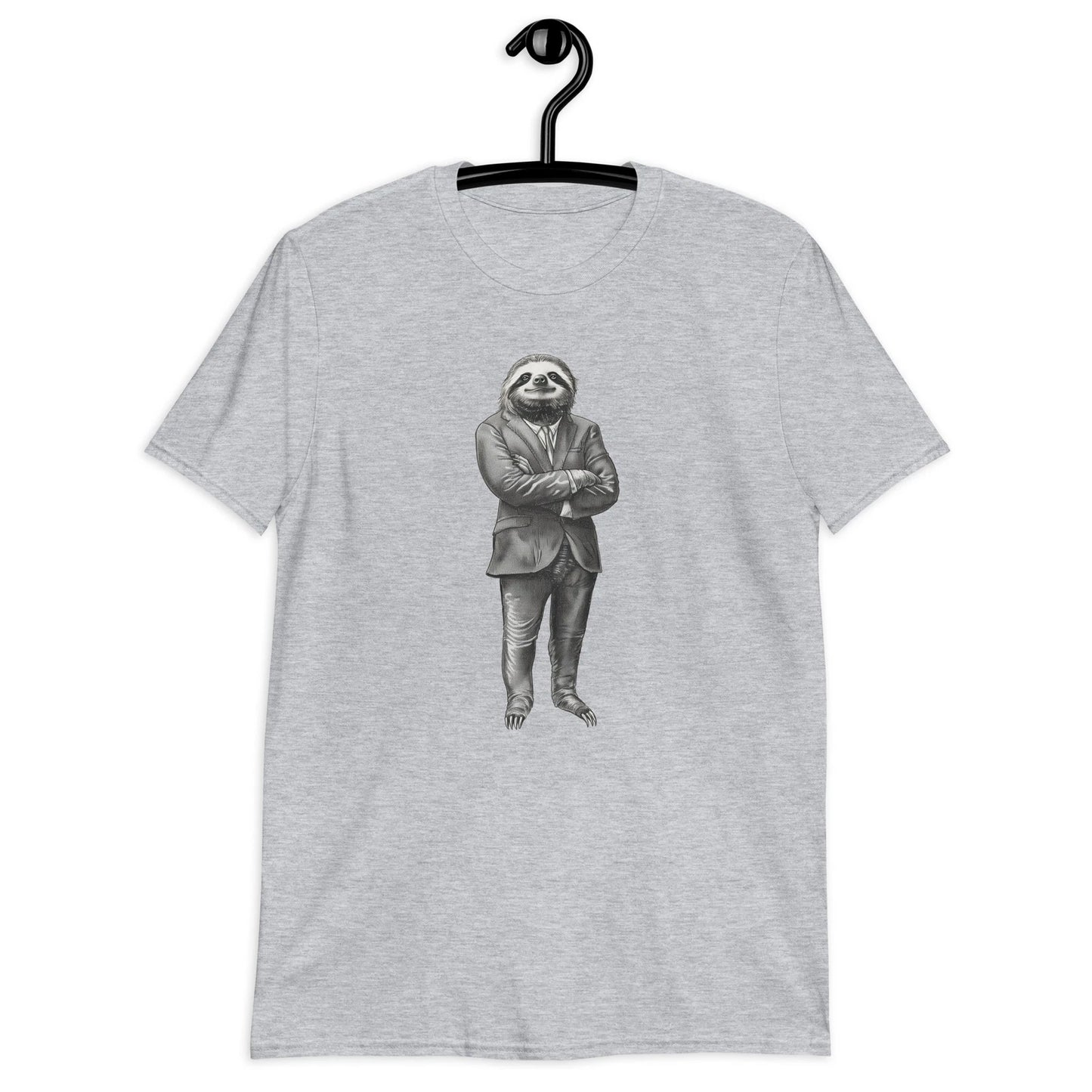 Sophisticated Stylish Sloth Short-Sleeve Unisex T-Shirt