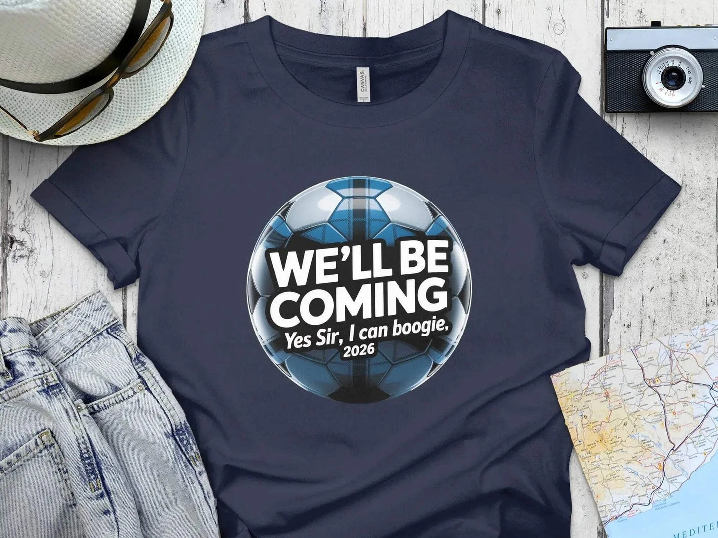 Scotland Football 2026 Celebration We'll Be Coming T-Shirt