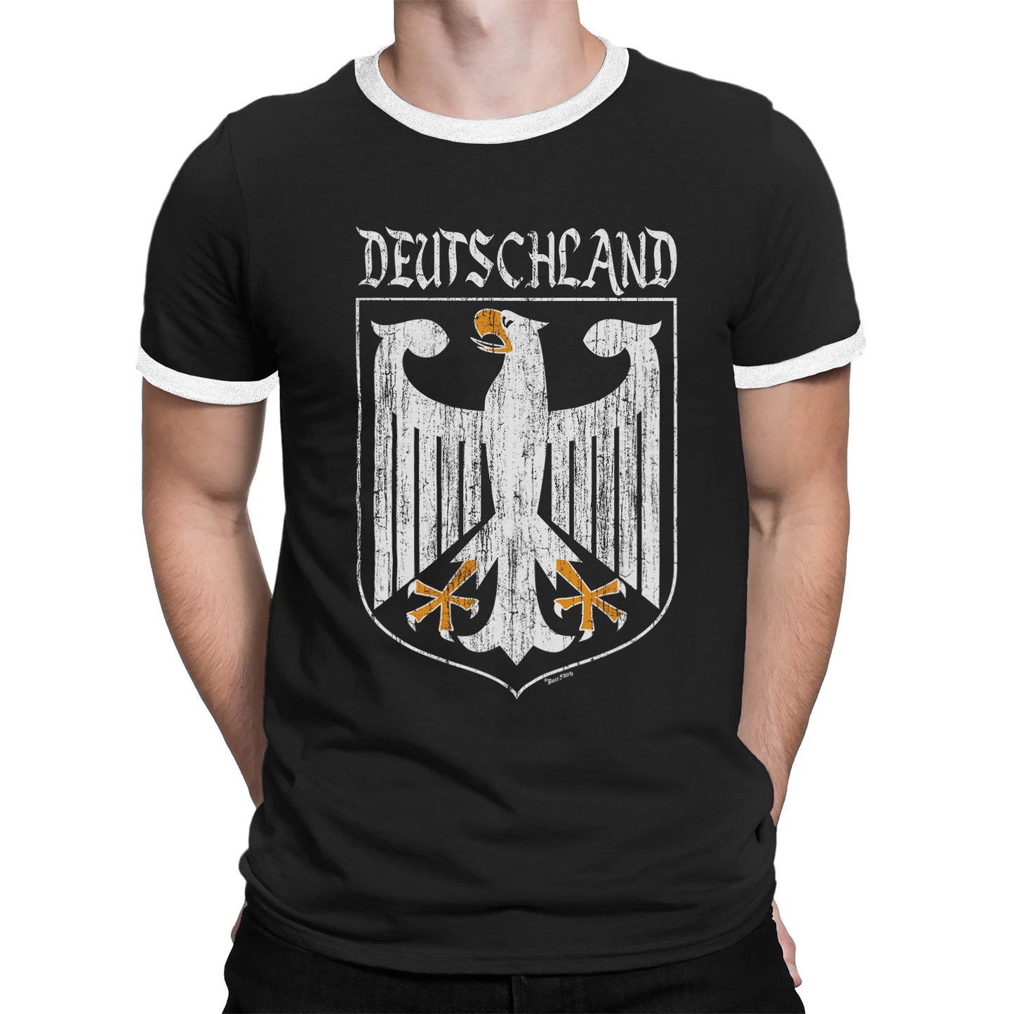 Mens DEUTSCHLAND World Cup 2026 Design TShirt Germany Eagle Football World Cup