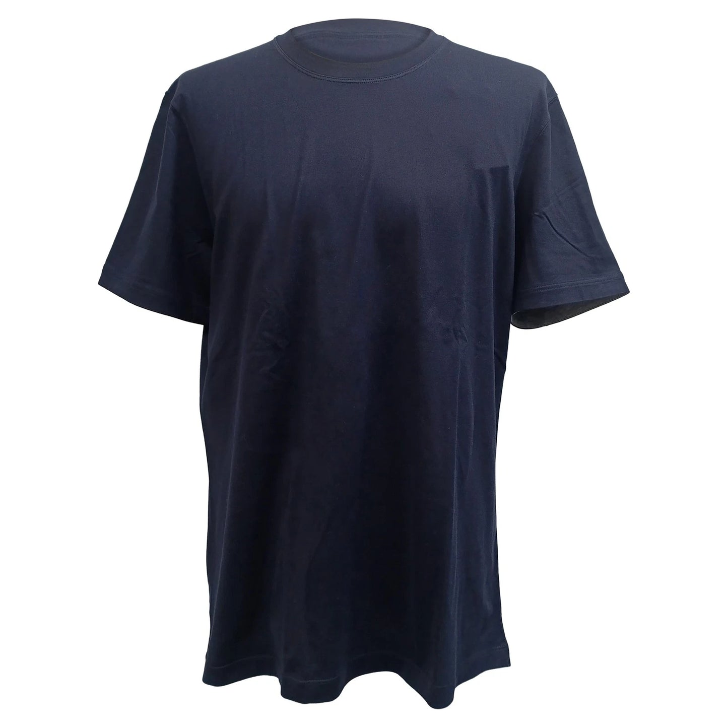 Brunello Cucinelli Slim-Fit Crewneck T-Shirt In Cotton Men Blue Size 56