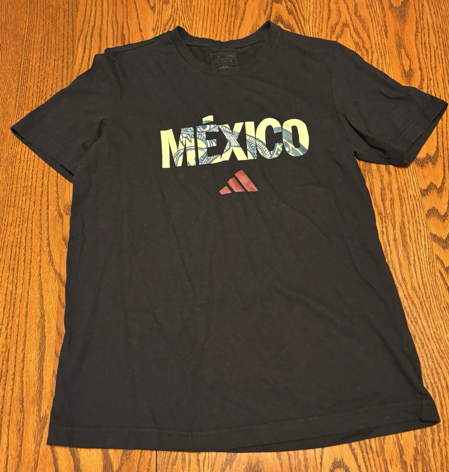 Adidas Youth Small Mexico Soccer National Team Short Sleeve T-Shirt World Cup