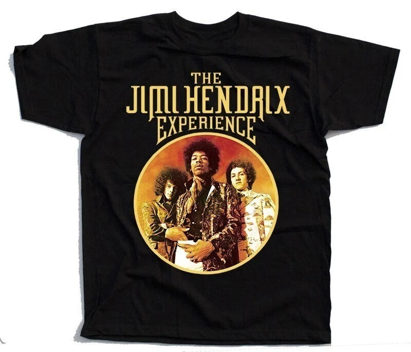 The Jimi Hendrix Experience Black T-shirt S-5XL Q4736