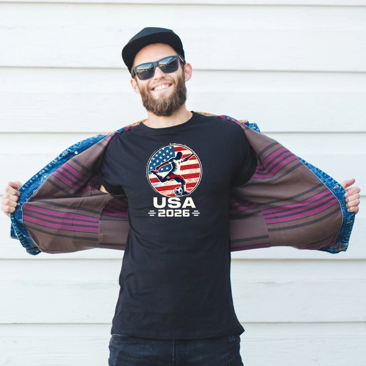 North America Apparel Collection for Soccer Fans 2026 USA Unisex T-Shirt