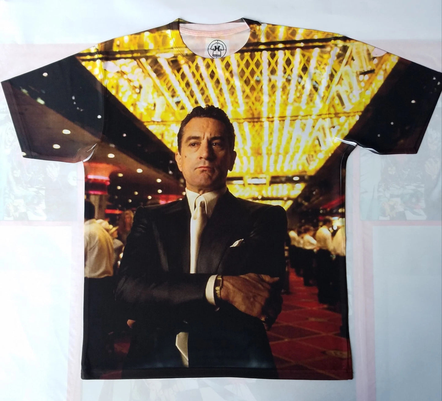 Casino sublimated T shirt 90s movies mafia mob classic deniro pesci vegas