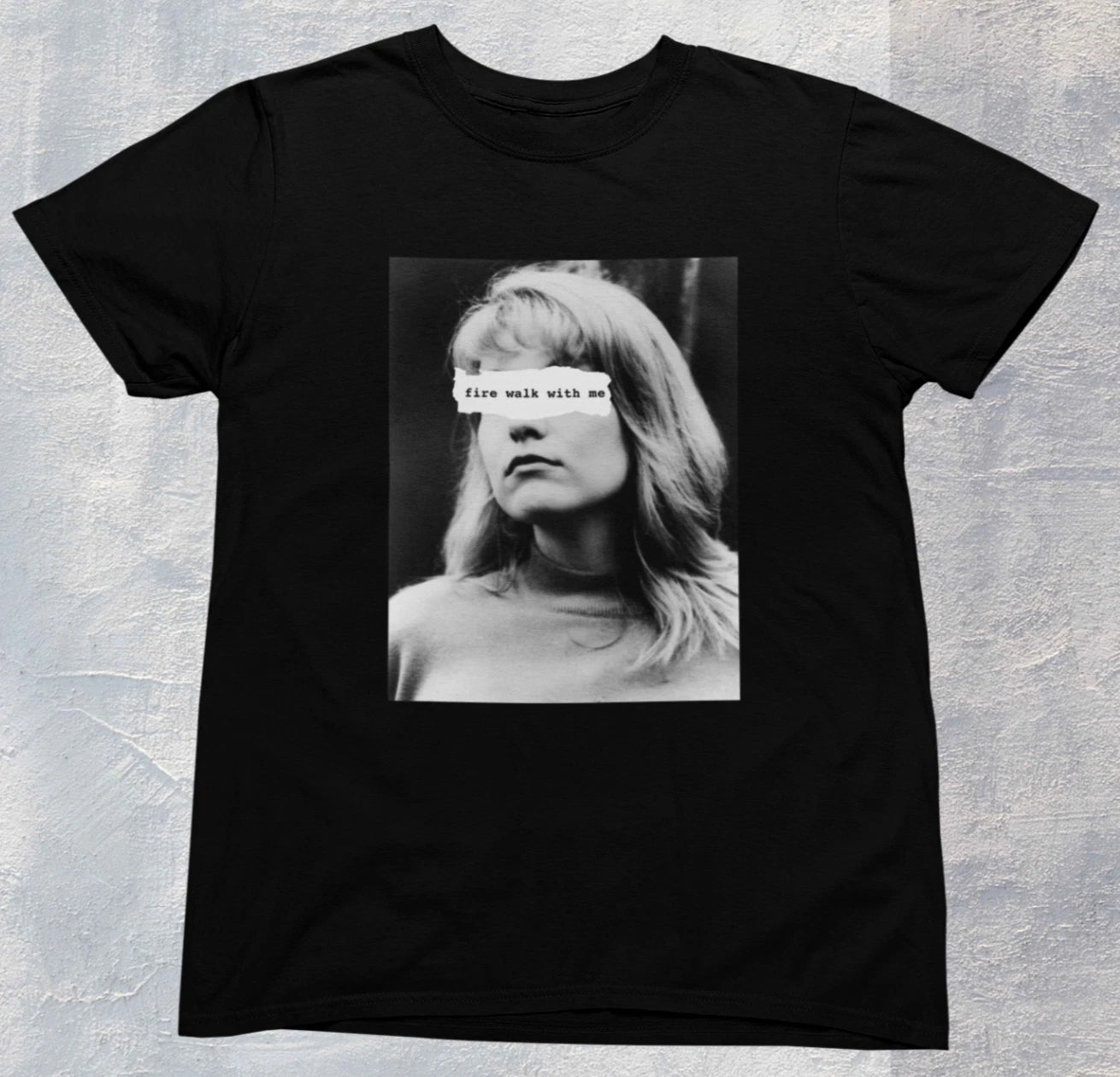 Twin Peaks Laura Palmer T shirt Fire Walk With Me / %100 Premium Quality