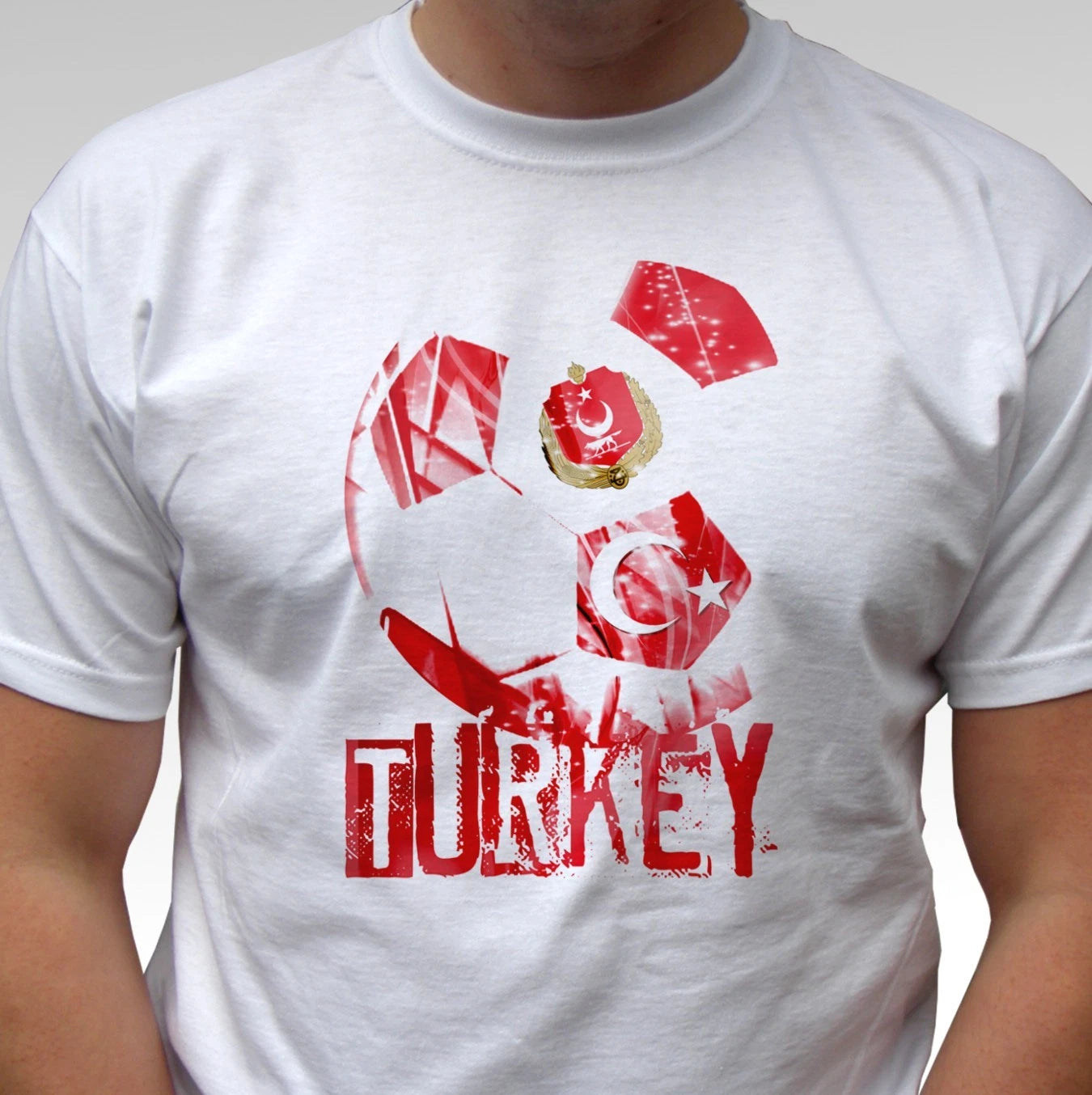 Turkey t shirt football flag top Turkiye soccer fan support tee gift all sizes