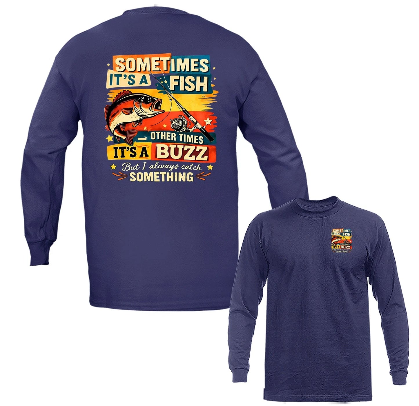 Bass Fishing Legend Outdoor Sports Fishing Long Sleeve Shirts
