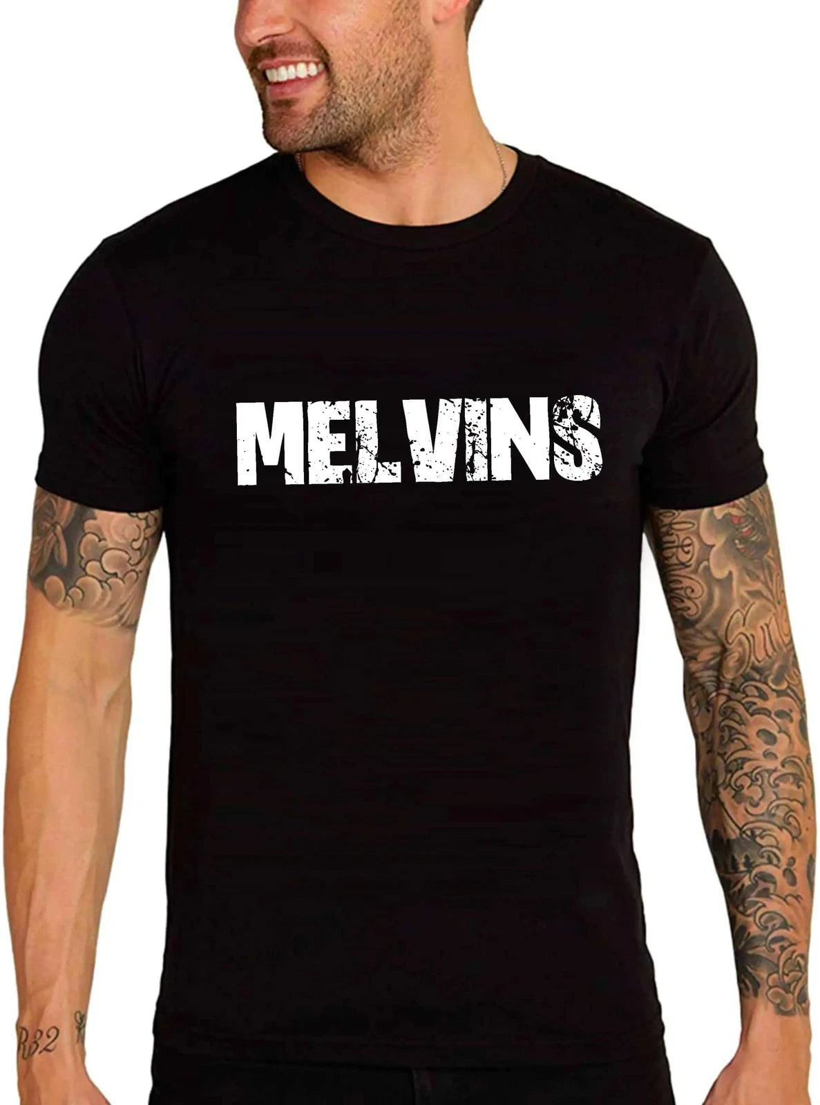 Men's Graphic T-Shirt Melvins Eco-Friendly Limited Edition Short Sleeve