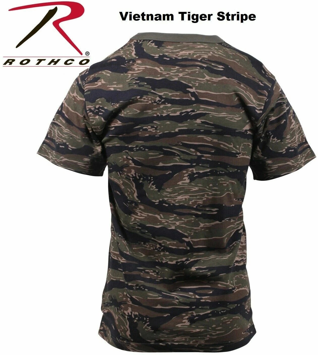 JULY SALE! Shirt Military Tiger Stripe Camo Quality 6787 Rothco