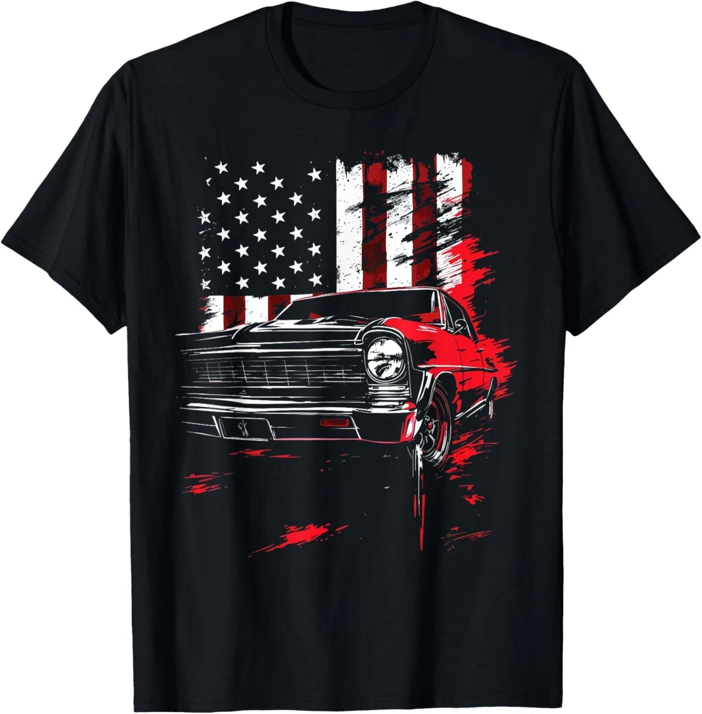 Nova SS Headlight Graphic 66-67 Old School Nova Classic Car Unisex T-Shirt